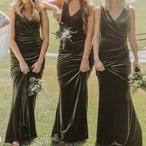 Revelry Dawson Dress in Olive